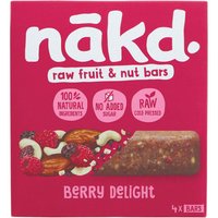 Nakd Berry Delight Bar - Pack of 4