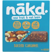 Nakd Salted Caramel Bar - Pack of 4