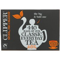 Clipper Fairtrade One Cup Classic Everyday Tea - 440 Bags