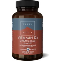 Terranova Vitamin D3 2000IU Complex - 100 Capsules