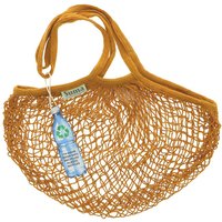 Suma Recycled Long Handled String Shopping Bag - Pumpkin