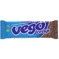 Vego Chocolate & Rice Crisp Bar - 40g