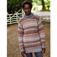 Classic Fairisle Sweater - Grey