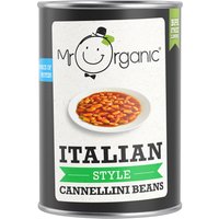 Mr Organic Italian Style Cannellini Beans - 400g
