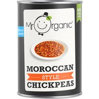 Mr Organic Moroccan Style Chickpeas - 400g
