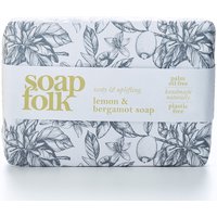 Soap Folk Lemon and Bergamot Soap Bar - 105g