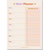 Once Upon a Tuesday A5 Meal Planner and Shopping List