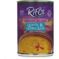 RiFCo Organic Balinese Lentil & Pepper Soup - 400g