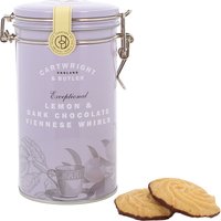 Cartwright & Butler Lemon & Dark Chocolate Viennese Whirls in Tin - 200g
