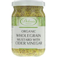 Delouis Organic Wholegrain Mustard - 200g
