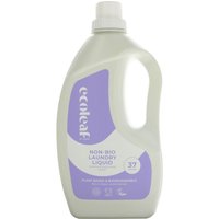 Ecoleaf Non-Bio Laundry Liquid - Jasmine & White Musk - 1.5L - 37 Washes