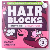 Hair Blocks Solid Shampoo - Black Cherry - 85g