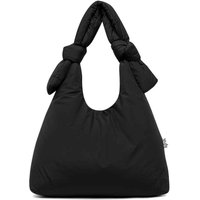 Lefrik Biwa Puffy Shoulder Bag - Black Tech