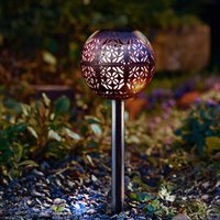 LuxOrb Solar Powered Stake Light - Set of 3