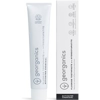 Georganics Fluoride Toothpaste with Hydroxyapatite - Activated Charcoal - 75ml