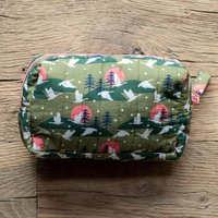 Lily & Me Snow Goose Cosmetic Zip Pouch