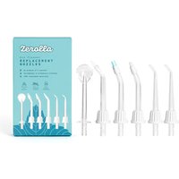 Zerolla Eco Electric Water Flosser Replacement Nozzles - 6 Pack