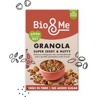Bio&Me Granola - Super Seedy & Nutty - 360g
