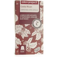 Eden Project Costa Rican Compostable Coffee Capsules - Pack of 10 Eden Project Costa Rican Compostable Coffee Capsules - Pack of 10