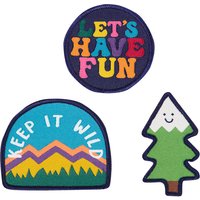 Ethical Superstore Frugi Keep it Wild Patches Pack of 3