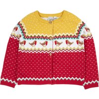 Frugi Festive Carol Cardigan