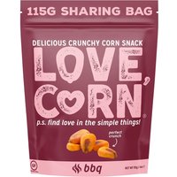 Love Corn BBQ Corn Snack - 115g