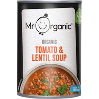 Mr Organic Tomato & Lentil Soup - 400g