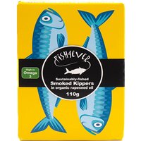 Fish 4 Ever Smoked Kippers in Organic Rapeseed Oil - 110g