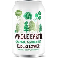 Whole Earth Organic Sparkling Elderflower - 330ml
