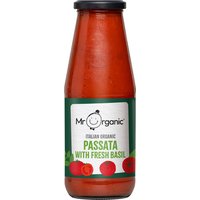 Mr Organic Passata & Basil - 690g
