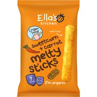 Ella's Kitchen Sweetcorn & Carrot Melty Stick - 16g