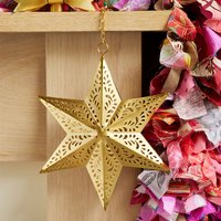 Ethical Superstore Christmas Decorative Hanging Star
