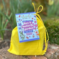 Grow Your Own Bee and Butterfly Garden Kit Gift Bag