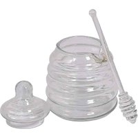 Murcot Recycled Glass Honey Pot