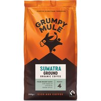 Grumpy Mule Fairtrade & Organic Sumatra Ground Coffee - 200g
