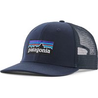 Patagonia P-6 Logo Trucker Hat - New Navy