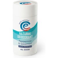 Earth Conscious Natural Deodorant Stick - Peppermint & Spearmint Strong Protection - 90g