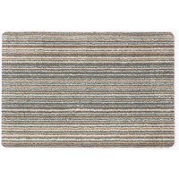 Candy Fleck Stripe Doormat - Sand - 50 x 75cm