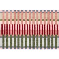 My Mat Washable Nylon Patterned Doormat - Colour Block Weave - 50 x 75cm