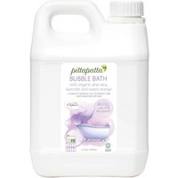 Pittapatta Organic Bubble Bath Refill - Aloe Vera, Lavender & Sweet Orange - 2.5L