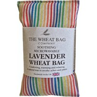 Handmade Cotton Lavender Filled Wheat Bag - Rainbow Stripe