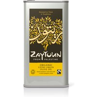 Zaytoun Fairtrade Extra Virgin Olive Oil - 5 litres