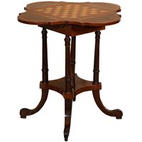 Table A Jeux De Bois Avec Plateau Echiquier