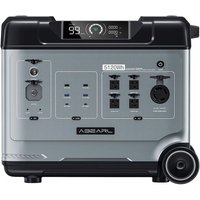 OUKITEL P5000 Pro Station d'alimentation portable,batterie LiFePO4 5120Wh,sortie CA 4 000W,contrôle intelligent de la température, double USB-C