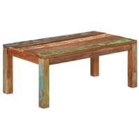 Vidaxl Table Basse 100x55x40 Cm Bois De Récupération Massif