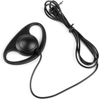 Oreillettes Jack en forme de D, 3.5mm, casque d'écoute pour Radios bidirectionnelles, walkie-radio, livraison directe, 1 pièce ""Nipseyteko