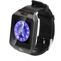 Montre Intelligente Numérique Bluetooth Smart Bracelet Dz09 Pour Android Téléphone Noir Cadeau Noël Fête Festival Anniversaire