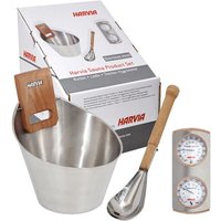 Harvia SN-SA006 - Kit Seau Louche Hygromètre Thermomètre - Pour Sauna