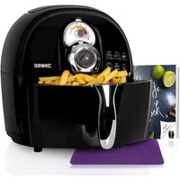 Duronic AF1 BK Friteuse à air chaud sans huile 1500W