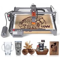 Machine à Graver Laser - VEVOR - Graveur Laser 10 W Points Comprimés Protection Yeux